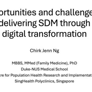 Opportunities and challenges in delivering SDM through digital transformation